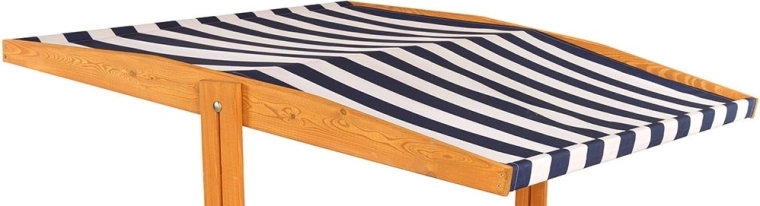 Tartós, impregnált fa szerkezet