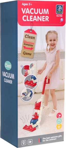 Interaktív gyermek porszívó 3+ elektromos kefével és polisztirol golyókkal