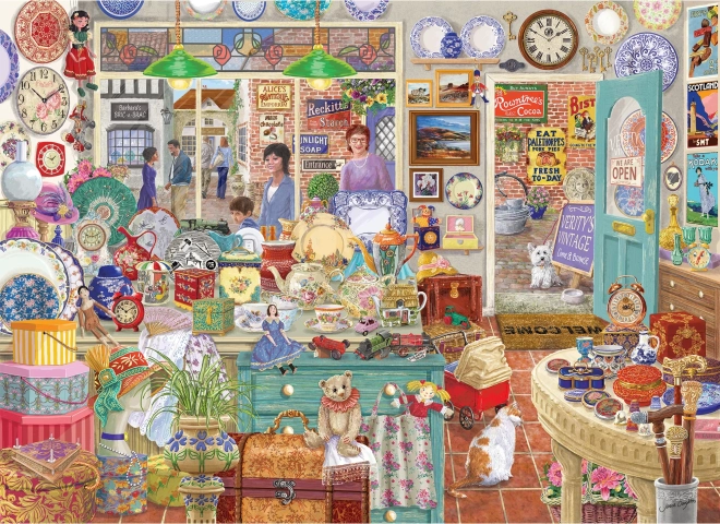 GIBSONS Régiségbolt puzzle 1000 darabbal