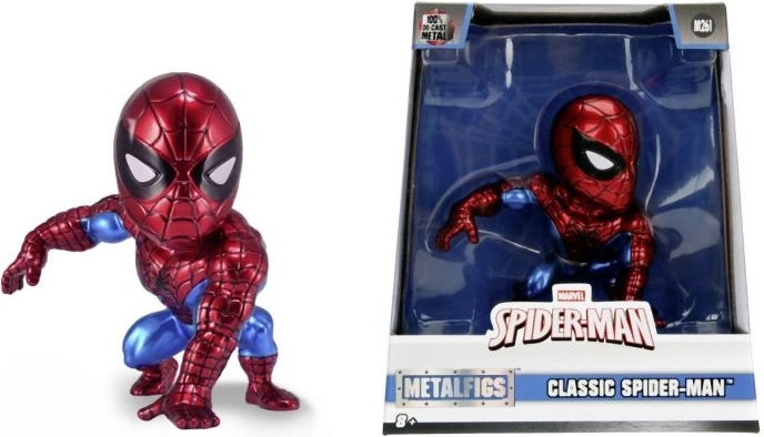 Fém gyűjtői figura MARVEL Pókember 10 cm