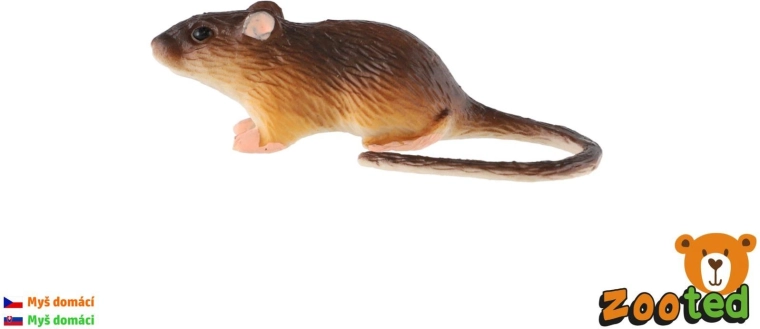 Házi egér figura, 7 cm