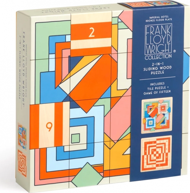 Tolófa kirakó Frank Lloyd Wright: Imperial Hotel 2 az 1-ben (16 darabos)