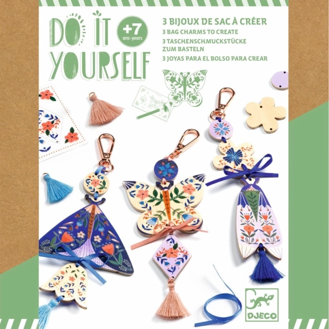 DIY fa pillangó medálok a DJECO-tól