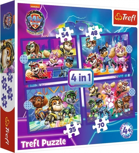 Puzzle Mancs Őrjárat 4 az 1-ben