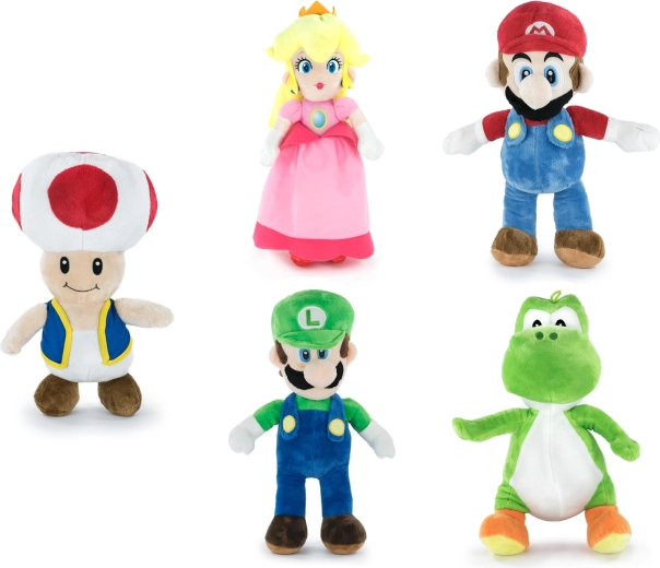 Plüss Super Mario figurák 36 cm