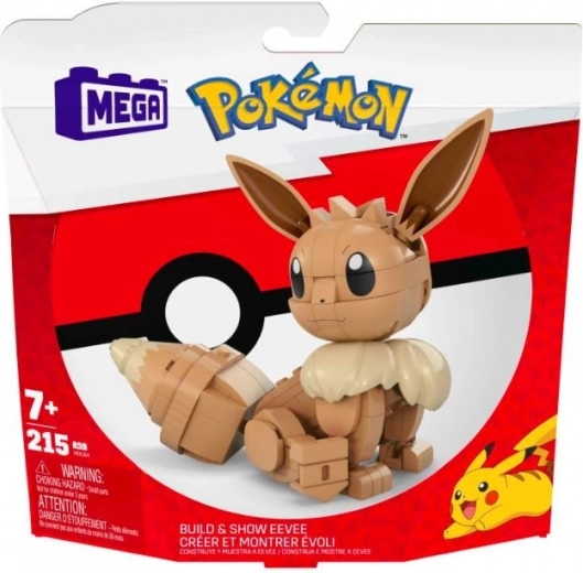 Pokémon Squirtle építőkészlet közepes – összeépíthető figura – Eevee