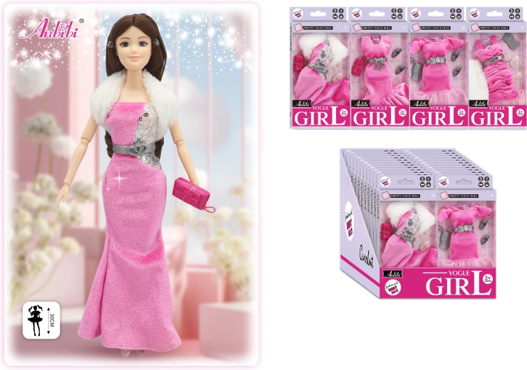 Estélyi ruha 30 cm-es babáknak – több változatban