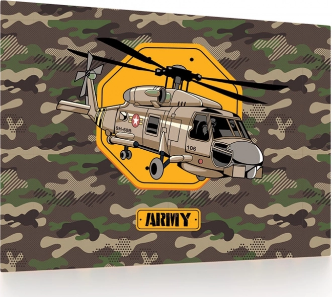 Helikopter mintás asztali íróalátét 60 × 40 cm