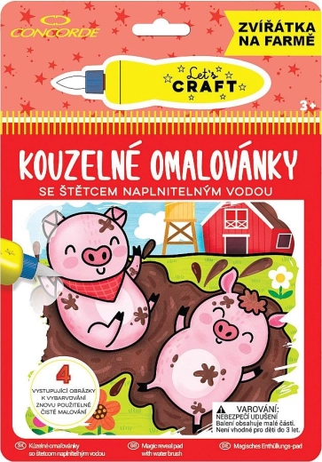 Varázslatos színezők CONCORDE – állatkák a farmon
