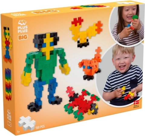 Plus-Plus Big - Kreatív készlet 150 db