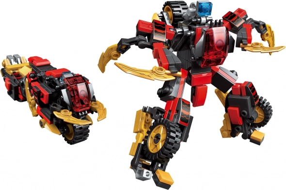 Qman Csillagmag Őrzője Vihar Lovas 2 az 1-ben építőkészlet