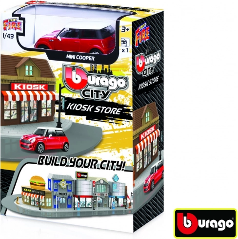 Fém autómodell Bburago City 1:43 Bolt