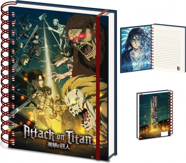 Spirálfüzet Attack on Titan