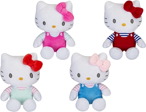 Hello Kitty plüss mini figura 15 cm - 1 db