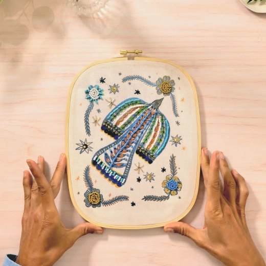 Stabil és kényelmes hímzés