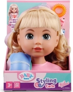BABY born Carla fésülhető babafej