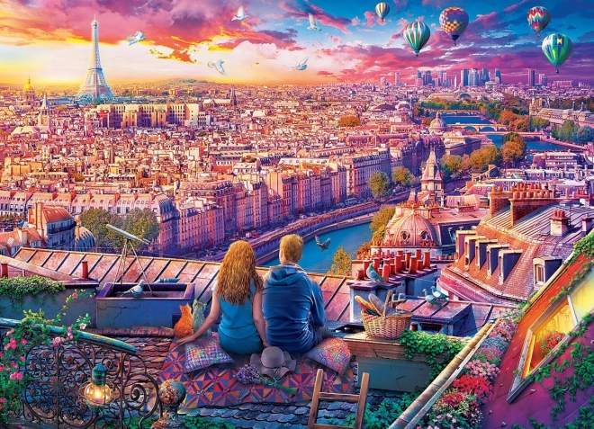 Eurographics puzzle Párizs Tetői 1000 darab