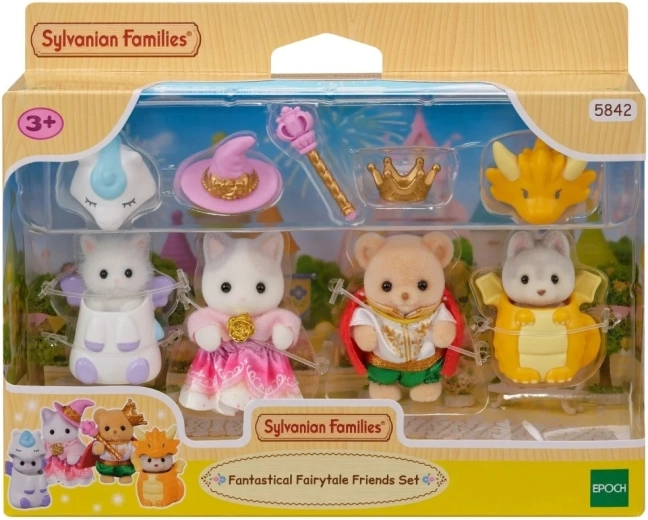 Sylvanian Families gyerekek mesés jelmezekben – figura szett