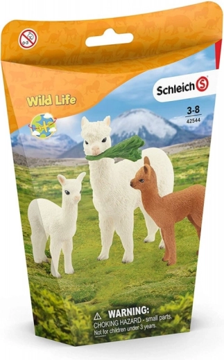 Alpaka család Schleich WILD LIFE
