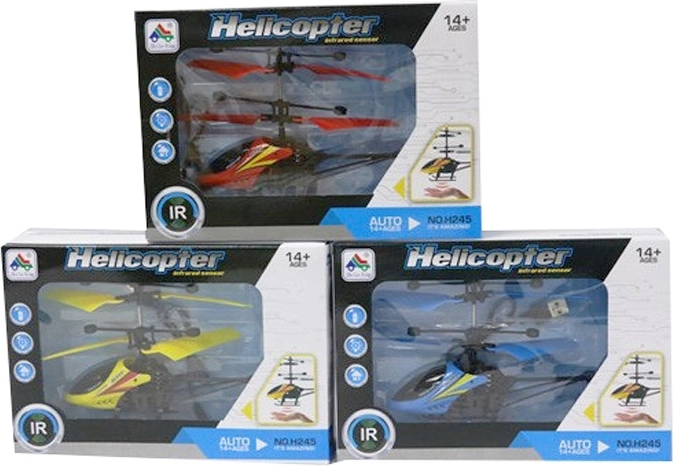 Kézmozdulattal irányítható RC helikopter