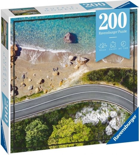 RAVENSBURGER Puzzle Moment: Tengerparti sétány 200 darab