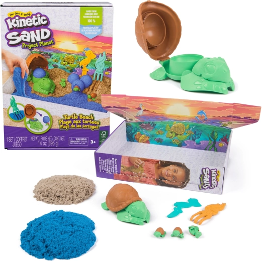 Kinetic Sand Project Planet Tengeri teknősök