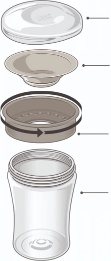 Szivárgásálló a szilikon tárcsának köszönhetően