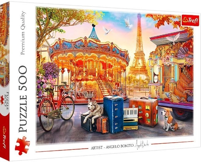 500 darabos puzzle – Nyaralás Párizsban TREFL