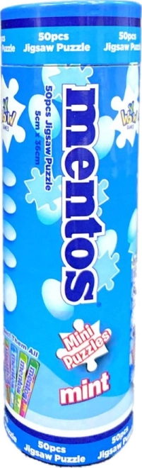 Mini puzzle Mentos Mint 50 darabos