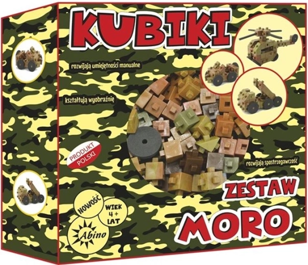 Kubiki Moro – puha építőkockák