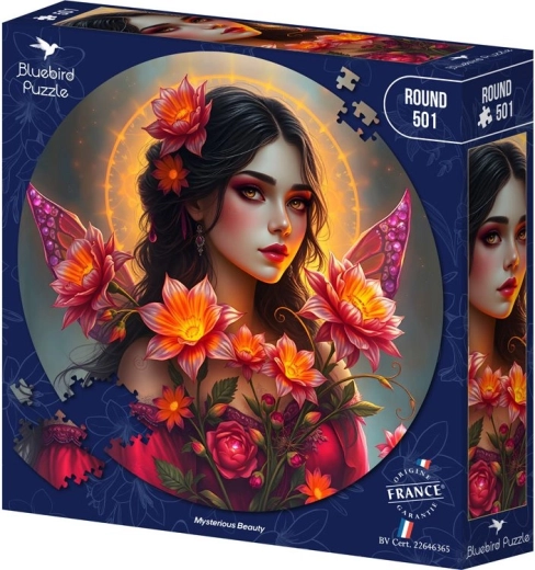 Bluebird kerek puzzle „titokzatos szépség” 501 darabos