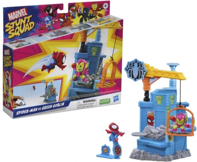 Marvel Avengers Kaszkadőr figura és játékkészlet