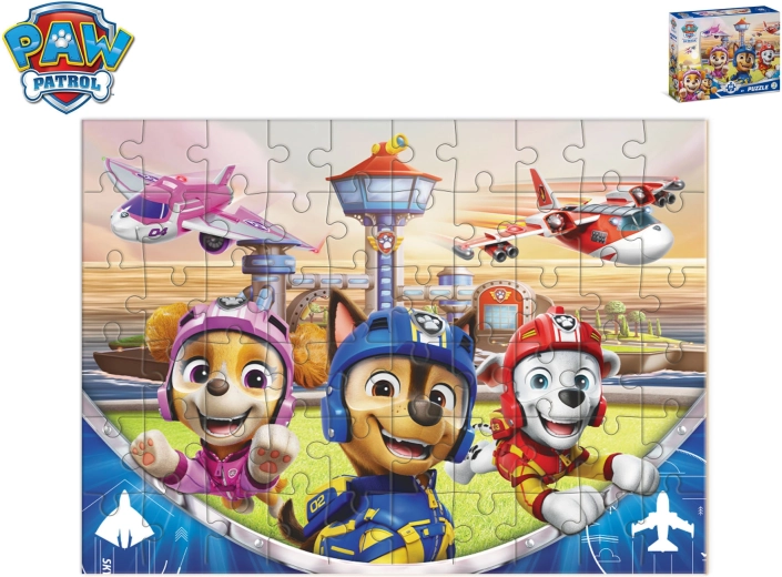 Puzzle Adventure Bay pilótái – Tlapková patrola (Paw Patrol), 60 darabos