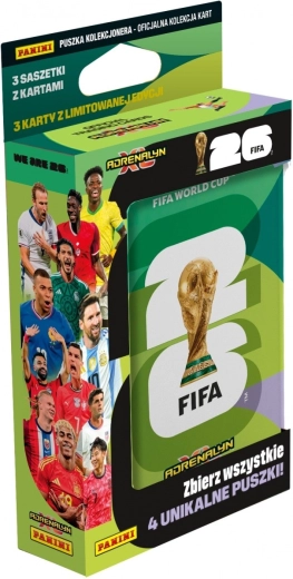 PANINI FIFA World Cup 2026 gyűjtőkártyák – mini fémdoboz