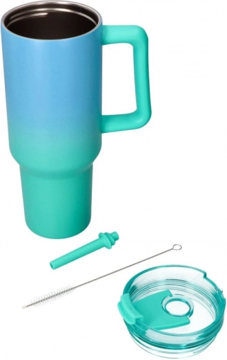 Hatalmas, 1200 ml-es kapacitás egész napra