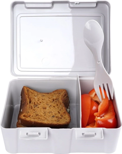 Két praktikus rekesz az áttekinthető csomagoláshoz