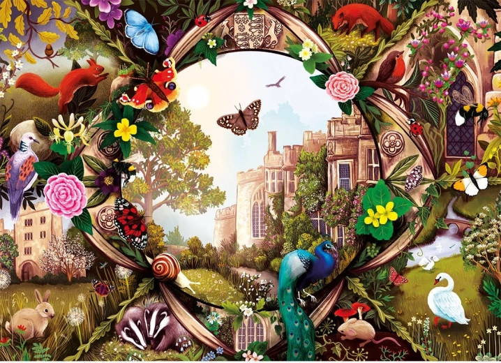 Puzzle Haddon Hall 1000 darab