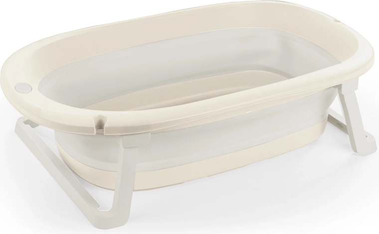 Összecsukható Relax babakád, bézs, 75,5 × 46,5 × 20,5 cm
