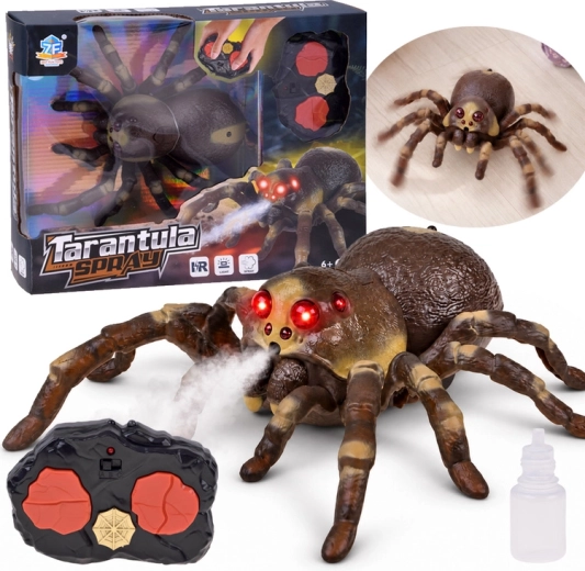 Távirányítású tarantula pók vízpára funkcióval – 1 db