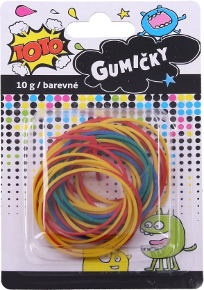 Színes gumigyűrűk 10 g