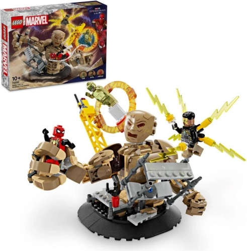 LEGO Super Heroes Pókember vs. Homokember: a végső csata