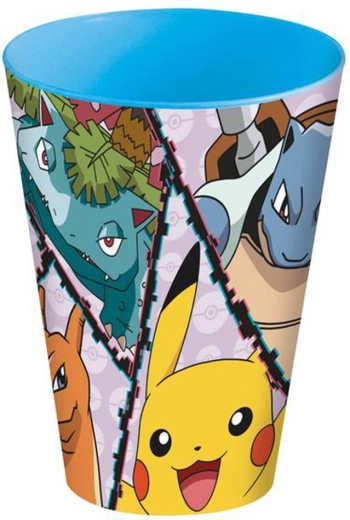 Pokémon műanyag pohár 430 ml, kék