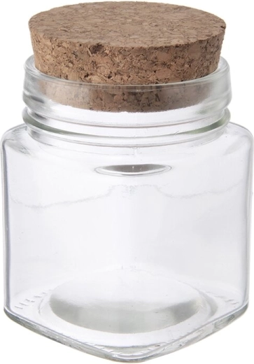 Üvegtégely parafa dugóval 160 ml