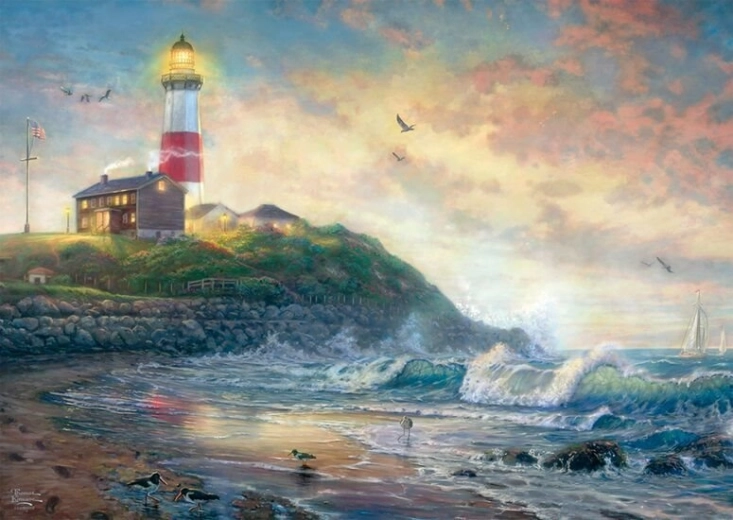 Remény Világítótornya puzzle 1000 darab SCHMIDT