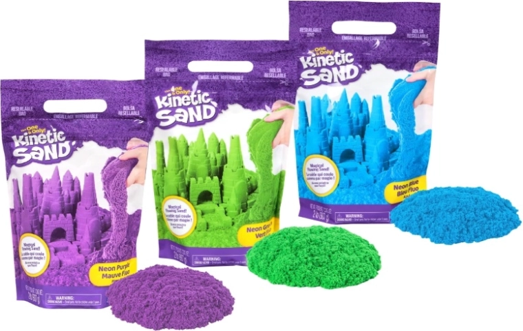 Spin Master Kinetic Sand Colour Sand – színes kinetikus homok (asszortiment)