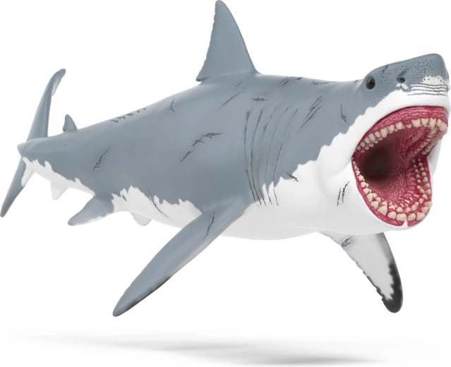 Megalodon cápa figura – valósághű tengeri ragadozó gyerekeknek