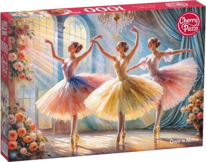 Puzzle Három balerina 1000 darab CHERRY PAZZI