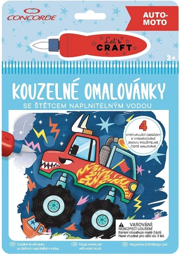 Varázslatos CONCORDE autó-motor kifestők