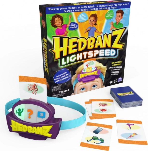 Társasjáték Hedbanz Lightspeed