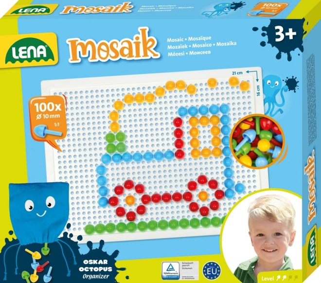 Lena pötyi mozaik gyerekeknek – 100 db